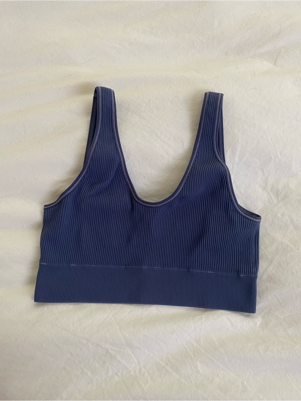 Aerie Seamless Padded Bralette in Blue